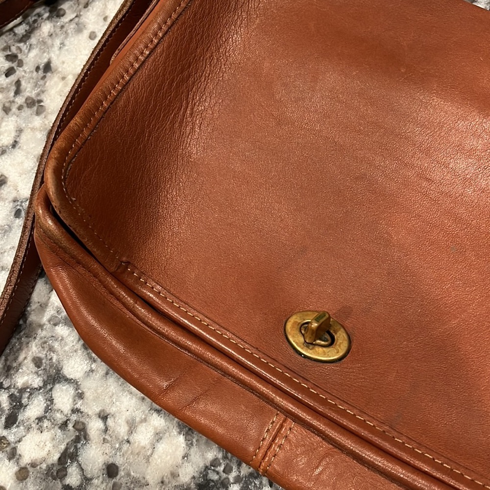 Coach Leather Satchel Bag